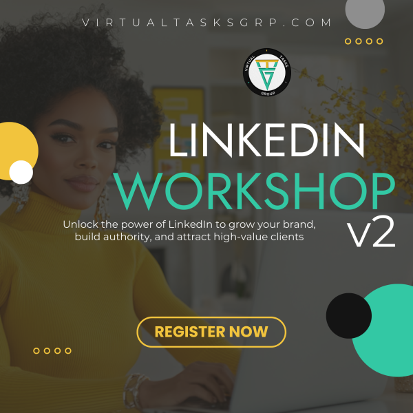 LinkedIn for Entrepreneurs 2-Day Workshop (Oct 4th and 5th)